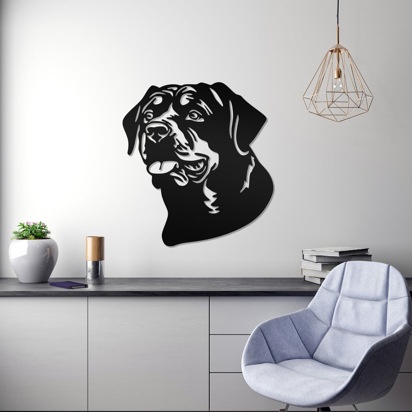 een Rottweiler